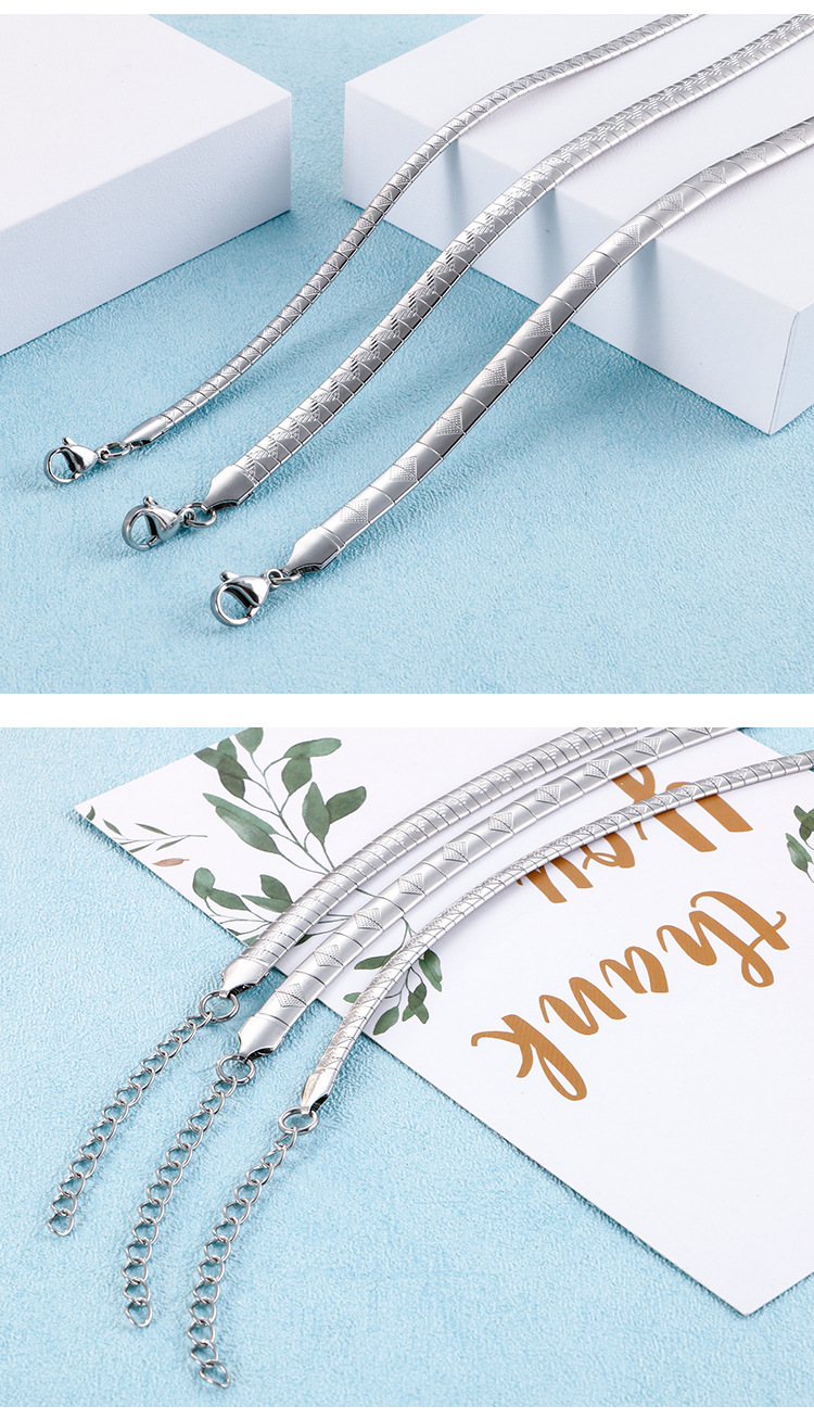 23g Weight 18K Real Gold Plated Plating Material No Inlaid Inlay Material Wedding, Travel Occasion 304 Stainless Steel Material Geometric Pattern Women'S Gender Titanium Steel No Inlaid Women'S 3
