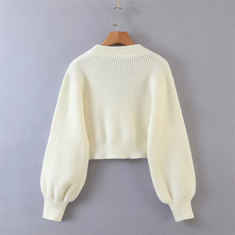 Fashion casual simple short loose sweater  NSLD11600