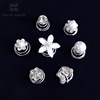 Spiral, hairgrip, beads from pearl, accessories, suitable for import, European style, wholesale