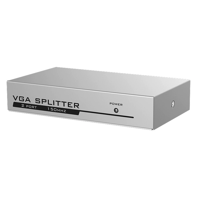 Двухпортовый VGA-сплиттер MT-1502K Two-Port VGA Splitter 1 Input 2 Out HD Video Distributor One Input 2 Out