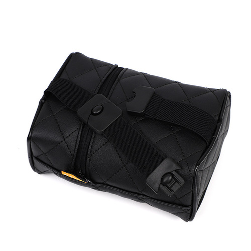 Car Leather Tissue Box Hanging Car Seat Back Skylight Sun Visor Armrest Box Creative Paper Box Car Supplies