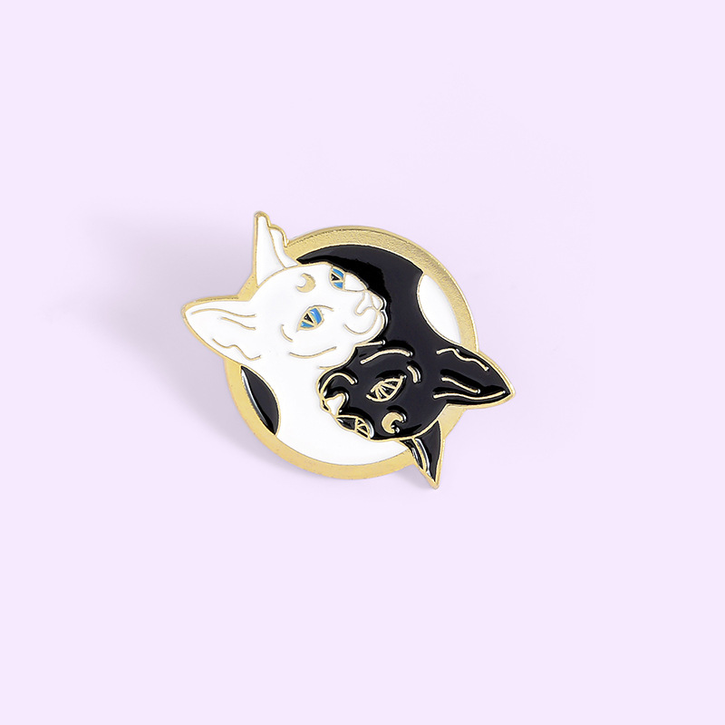 Fashion Cat Alloy Stoving Varnish Women's Brooches display picture 4