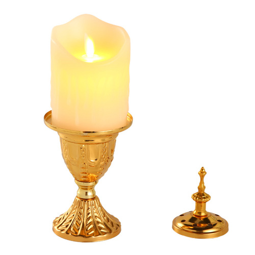 Minimalist European-style Instagram candle holder hollow iron candle stand candle cup accessories European and American style decorative incense burner wholesale