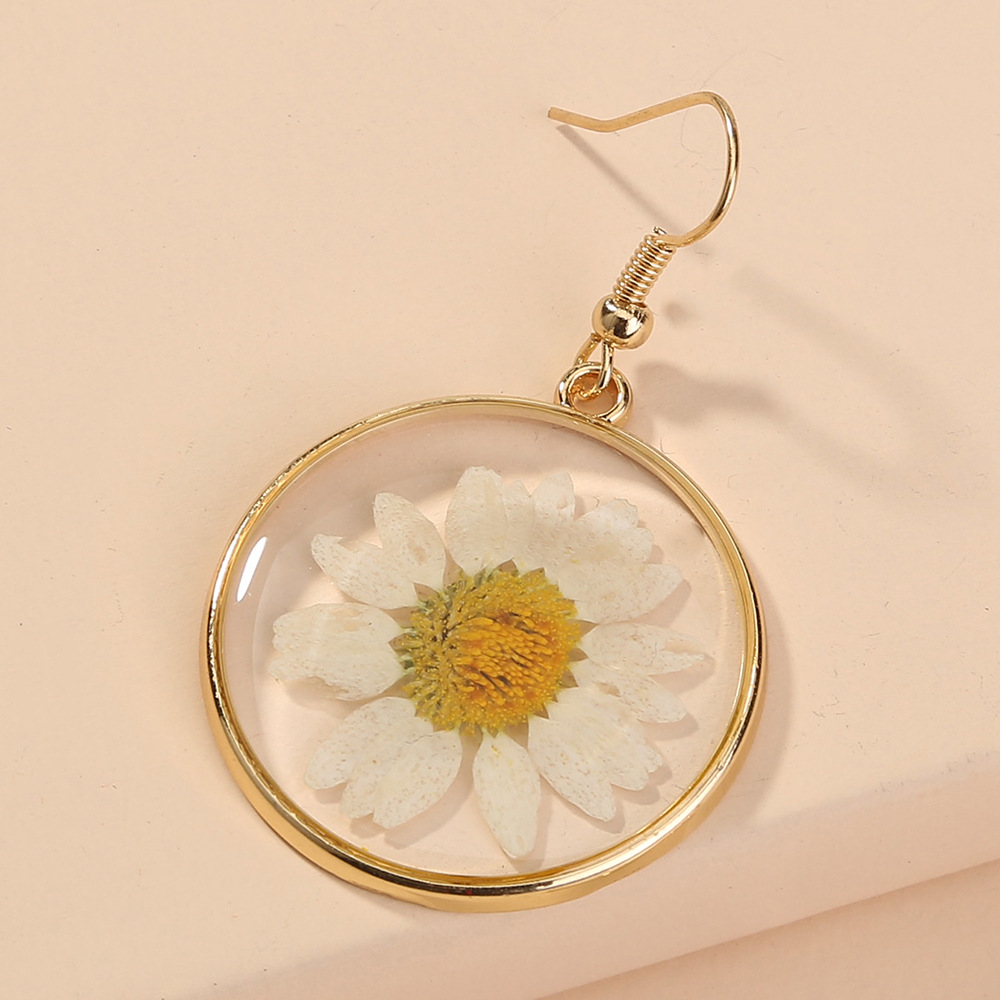 Al Por Mayor Joyas Pendientes De Girasol Transparente Anillo De Nariz Nihaojewelry display picture 12