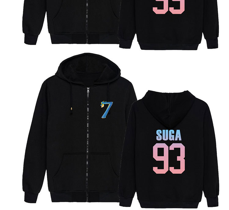Map Of The Soul: 7 Zip Up Hoodie