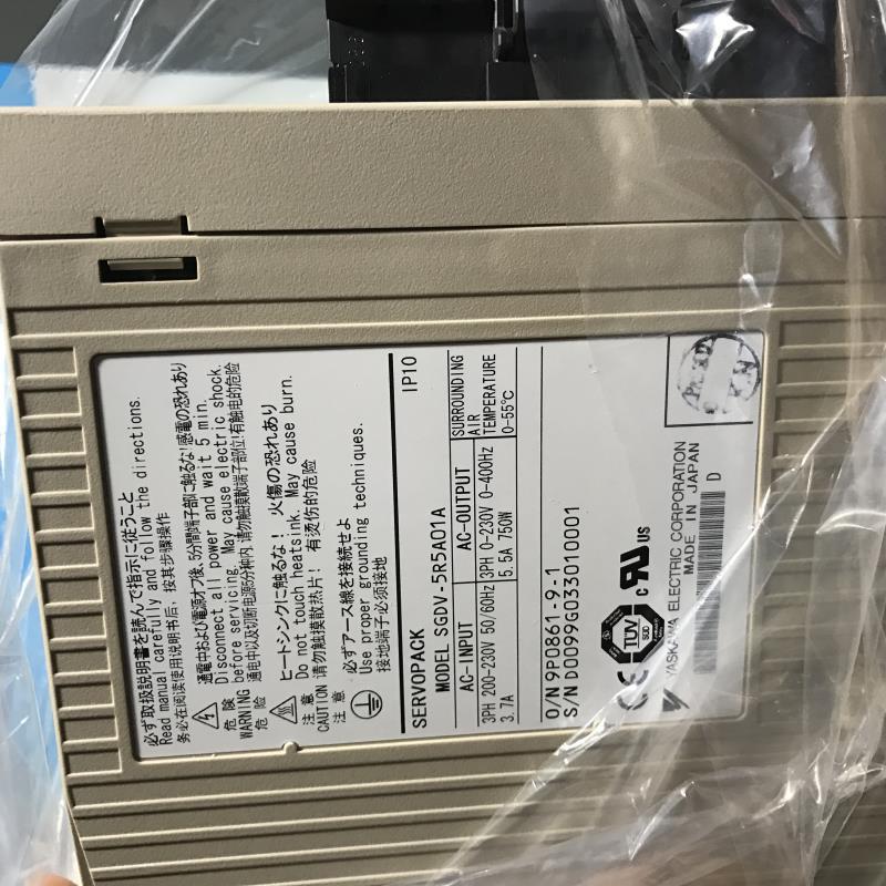 全新YASKAWA SGMPH-08A1A2B询价  750w质保1年.