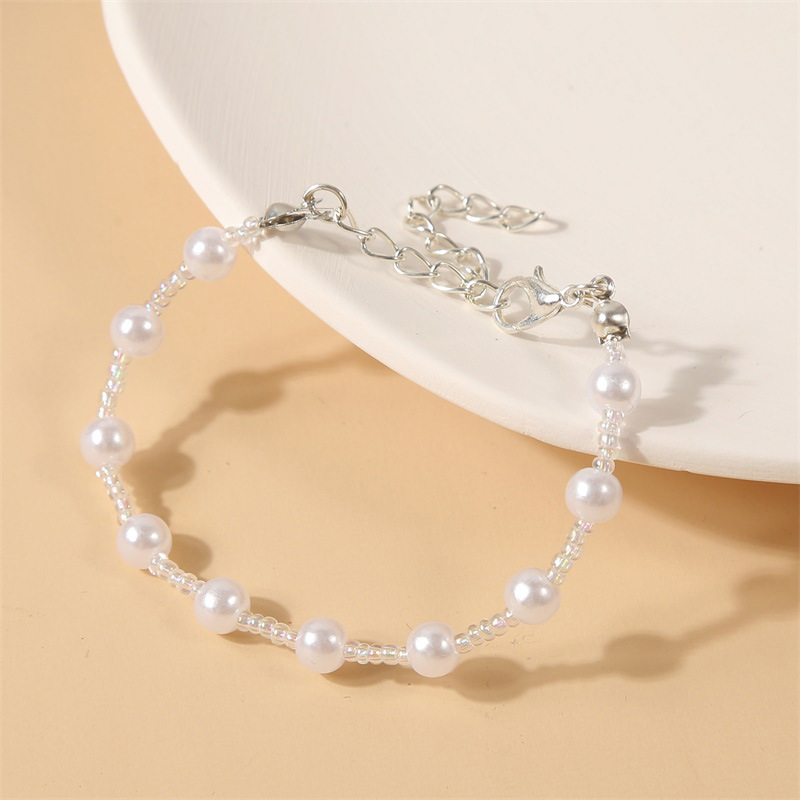 Crystal Pearl Bracelet display picture 5