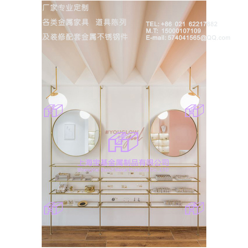 电视柜 置物柜 组合家具大理石玻璃烤漆柜 金属隔断陈列柜|ru