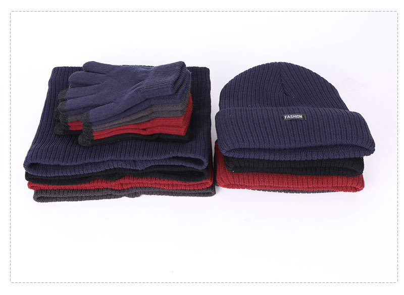Unisex Simple Style Solid Color Wool Cap display picture 3