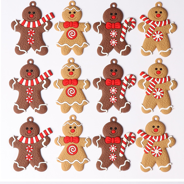 在庫ありクリスマスジンジャーブレッドモンスターペンダントクリスマスツリーデコレーションビスケットマンペンダントクリスマスツリーペンダントアレンジメント卸売|undefined