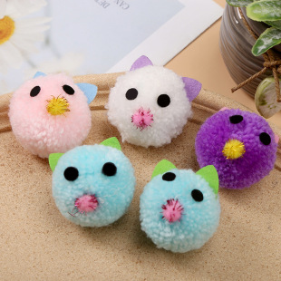 ��ͨС��ë��5cm��]ëë���ɫ��Ů��ë��������}�Q�b����