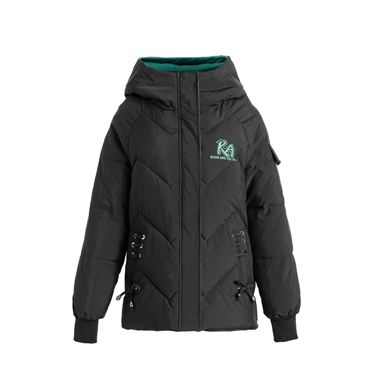 Anti-temporada nueva ropa de algodón mujer corta ropa de pan cálida chaqueta de algodón gruesa con capuchón coreano delgado abrigo de algodón plumón