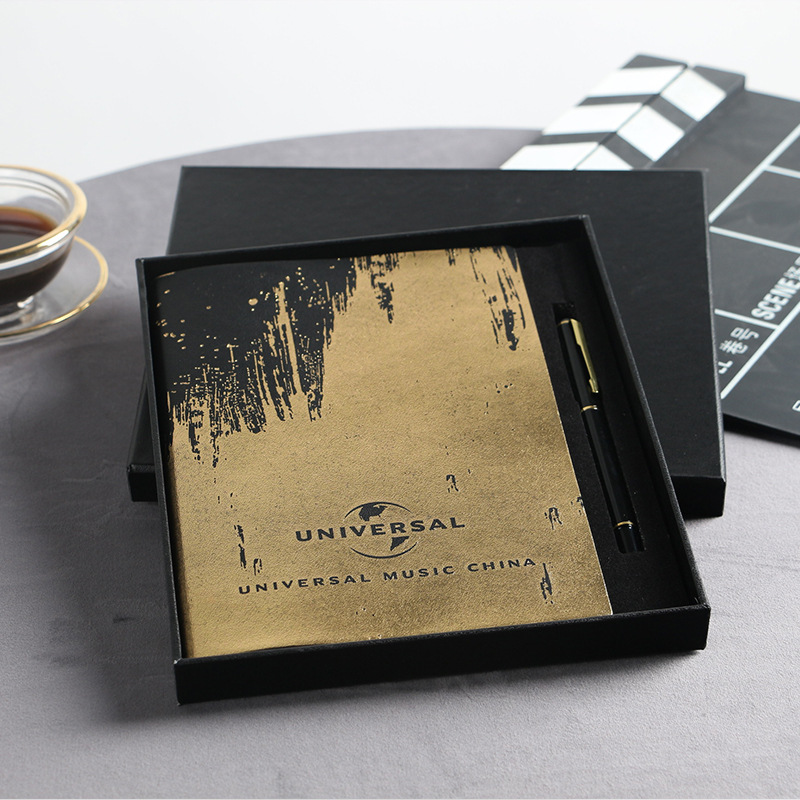 Manufactor Direct selling Imitation leather Notepad A5 Business Creativity PU Imitation leather cover enterprise gift customized Notepad