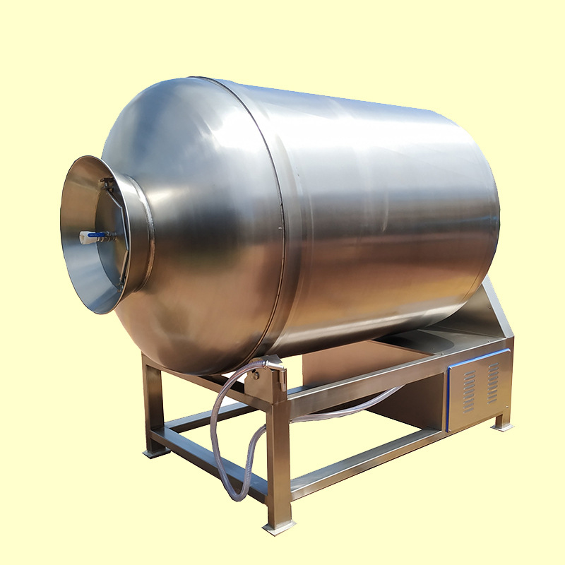 鸡腿腌制机 大型不锈钢呼吸式腌鸭翅机器 300L鸭脖真空滚揉机商用