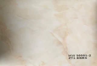 2023新款PVC包覆膜 工厂直销  HW 50501-2金线黄玉包覆膜