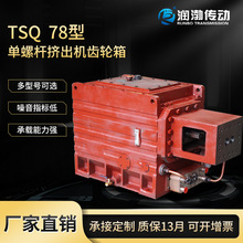 厂家供应TSQ78型双螺杆挤出机齿轮箱 中高扭矩硬面齿轮箱定 制
