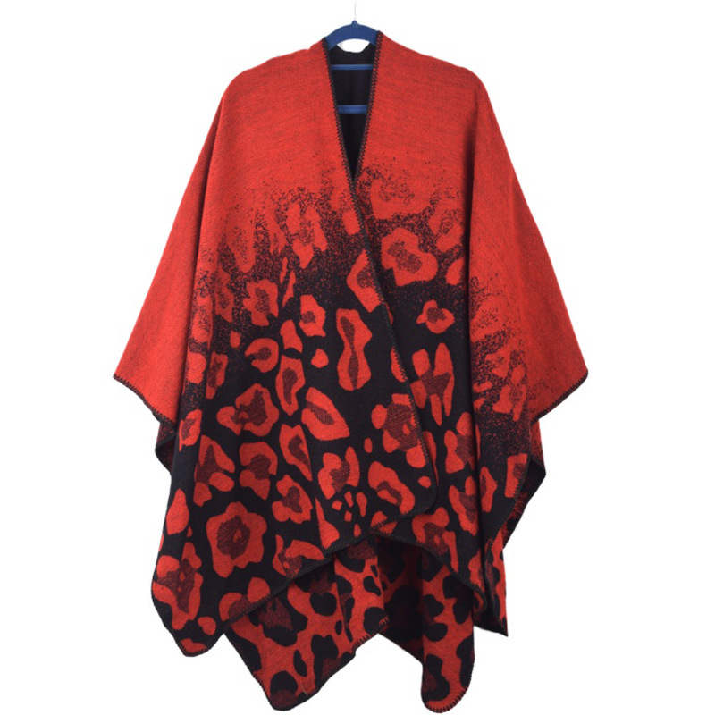 Women's Elegant Vintage Style Printing Cotton Polyester Crochet Lace Shawl display picture 3