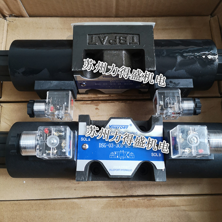 台湾维尔福VILLEFORT电磁阀DSG-02-2B2-DL-D24 大量现货