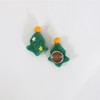 Christmas cartoon brooch for elderly, bag accessory