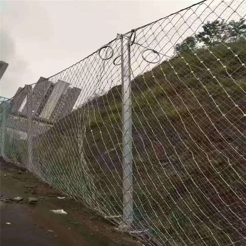 【被动防护网】边坡防护网钢丝绳拦石网山体滚石拦截防护网护坡网