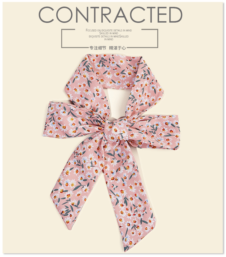 18g Weight Headwear Classification Wedding, Travel Occasion Flower Pattern Women'S Gender Printing Design Pink, Green Color Twist Braided Hair Retro Hair Ring 无