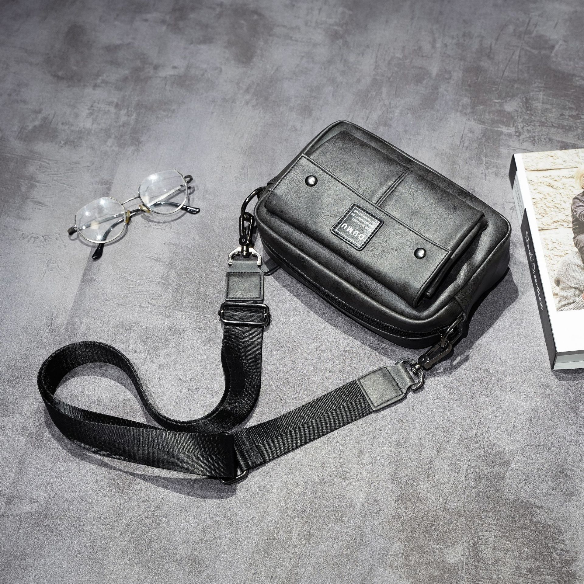 Męska torba na ramię listonoszka torba crossbody na co dzień_voghion.com