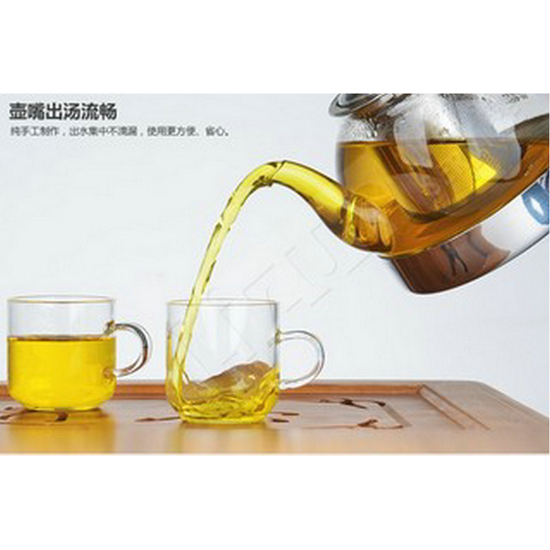 Lead-free glass tea set