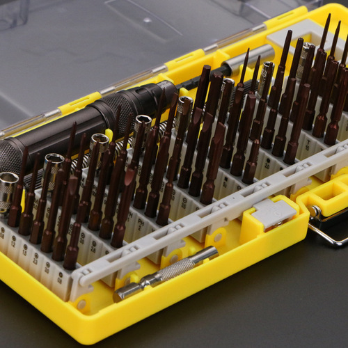 Multifunctional Precision Repair Electronic Screwdriver Set of 60 Pieces, Luxurious Extended Bit Screwdriver Kit