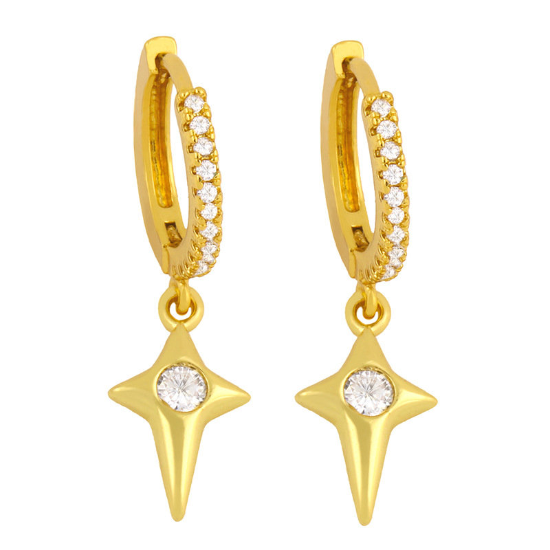 Fashion Exaggerated Simple Retro Devil's Eye Earrings display picture 5