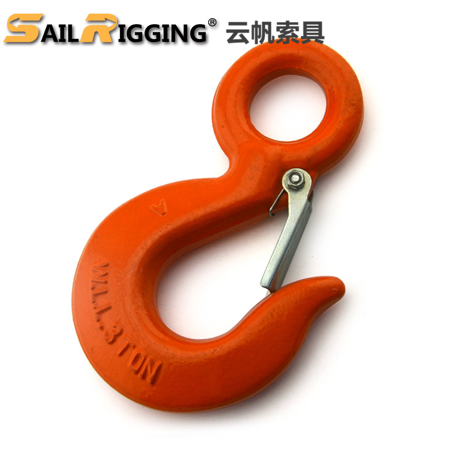 锻造货钩 7.5T高强度美式环眼货钩 320A旋转美式货钩江浙沪供应商