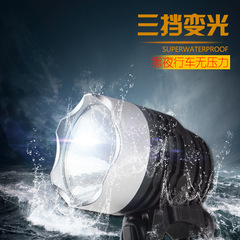 Bicycle front light mountain bike handlebar light LED bike night riding lighting headlight riding light equipment accessories