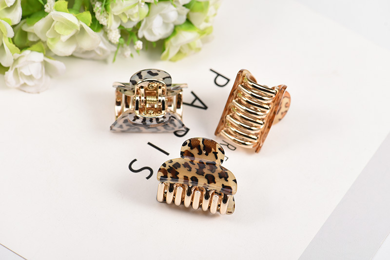 Women's Streetwear Leopard Arylic Carving Hair Claws display picture 2