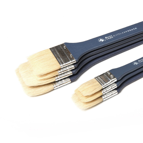 Marley G1751 bristle brush, long bristle brush, oil painting brush, board brush row brush, oil paint brush, shading pen