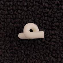 厂家供应犁地处理99氧化铝导丝器/猪尾巴导丝钩 加工定制纺织陶瓷