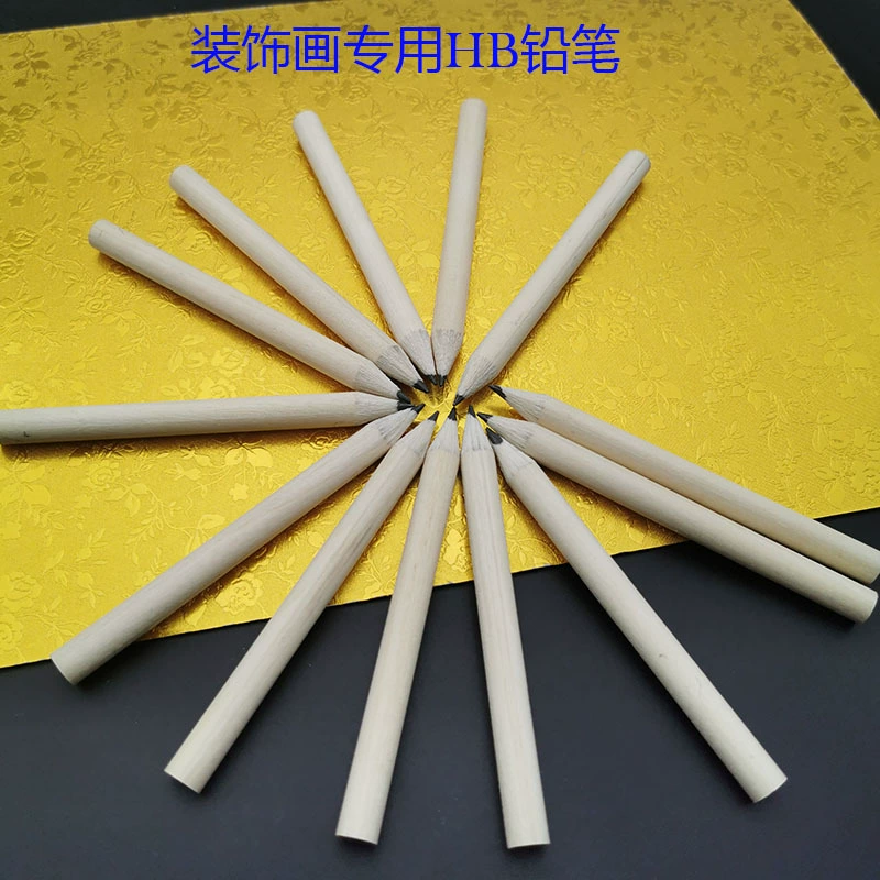 HB карандаш 8 см бревно черный сердечник декоративная живопись аксессуары сумка