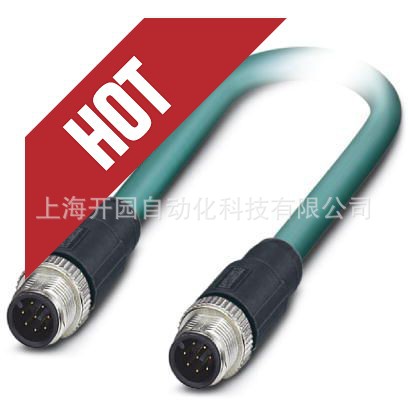 总线电缆 - SAC-8P-M12MS/10,0-940/M12FS - 1554034-菲尼克斯