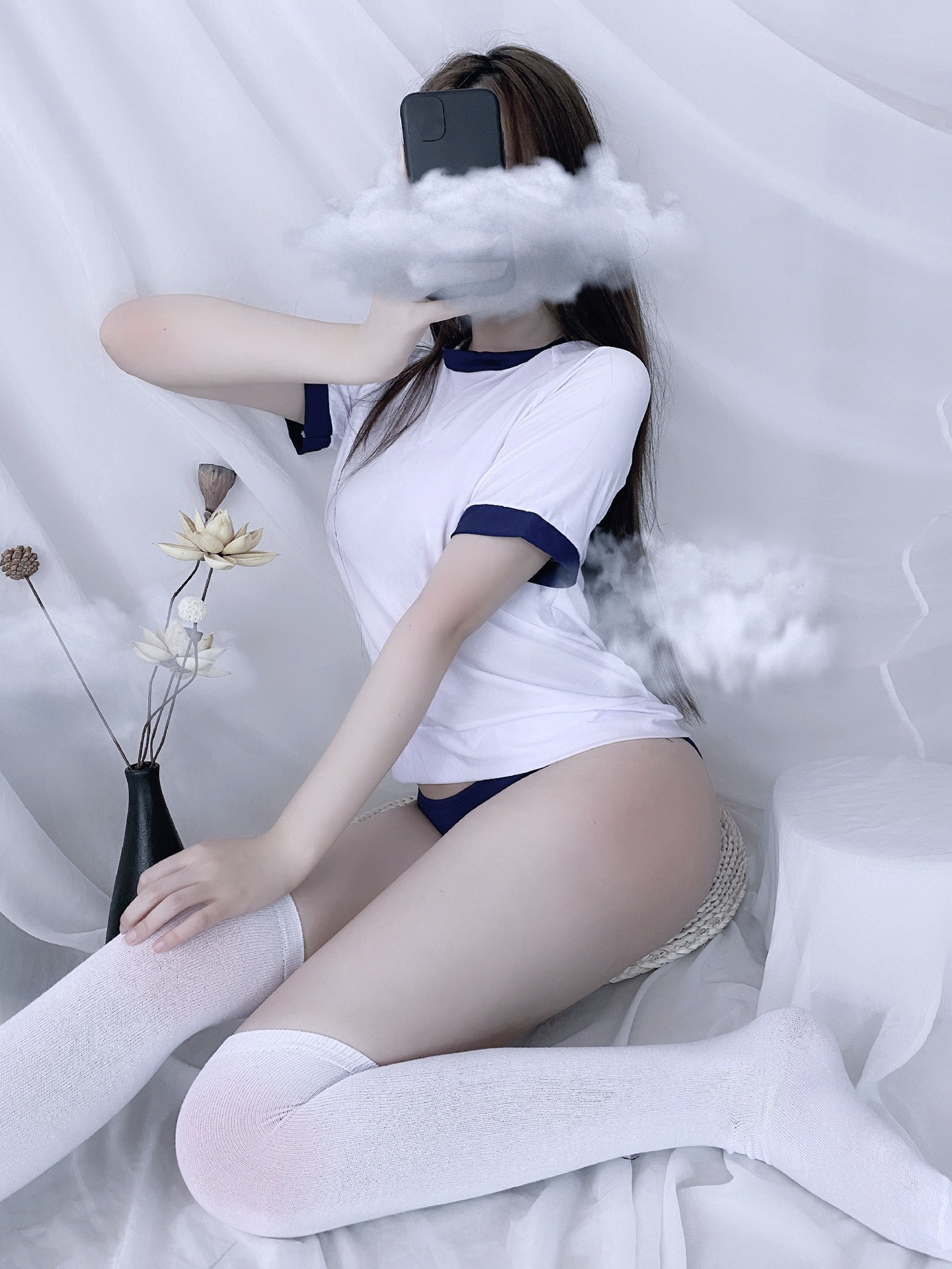 Celebridad en línea lencería sexy de estilo japonés joven estudiante ropa de gimnasia juventud vitalidad ropa deportiva ropa de estudiante JK lindo