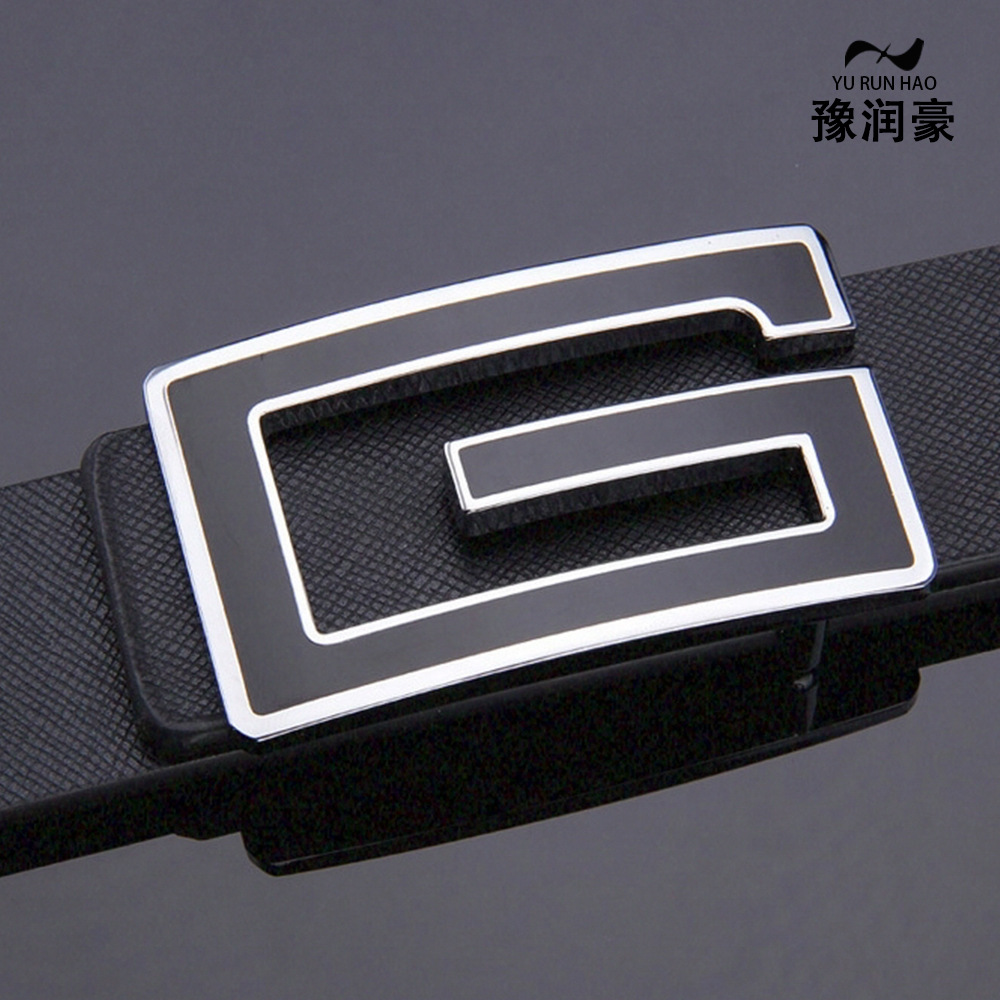 Runhao man belt man Belt genuine leather Belt 2021 new pattern cowhide Waist belt business affairs belt Belt