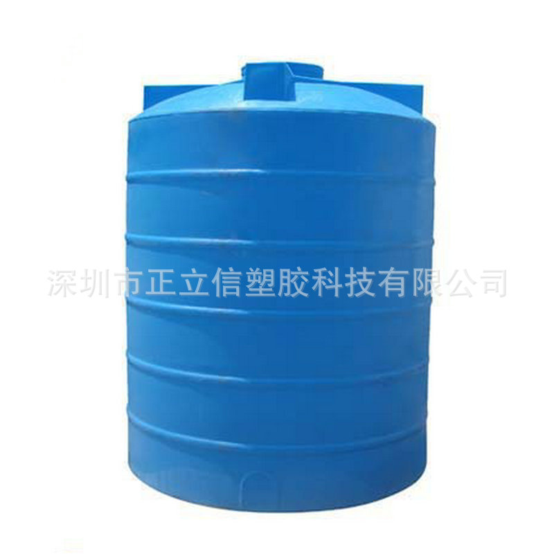塑料储罐5000L 塑胶水桶牛筋料储水塔塑料水塔 工业储水罐