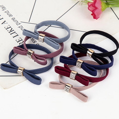 Cute Soft Girl Hair Tie, Korean Fresh & Quirky Mori-Girl Style Hair-tying Elastic Band—Adult-Size, Extra-Thick, Durable Rubber Hair Ring