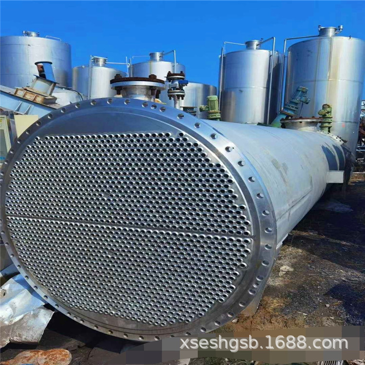 处理二手冷凝器 不锈钢冷凝器 二手列管冷凝器 304不锈钢冷凝器