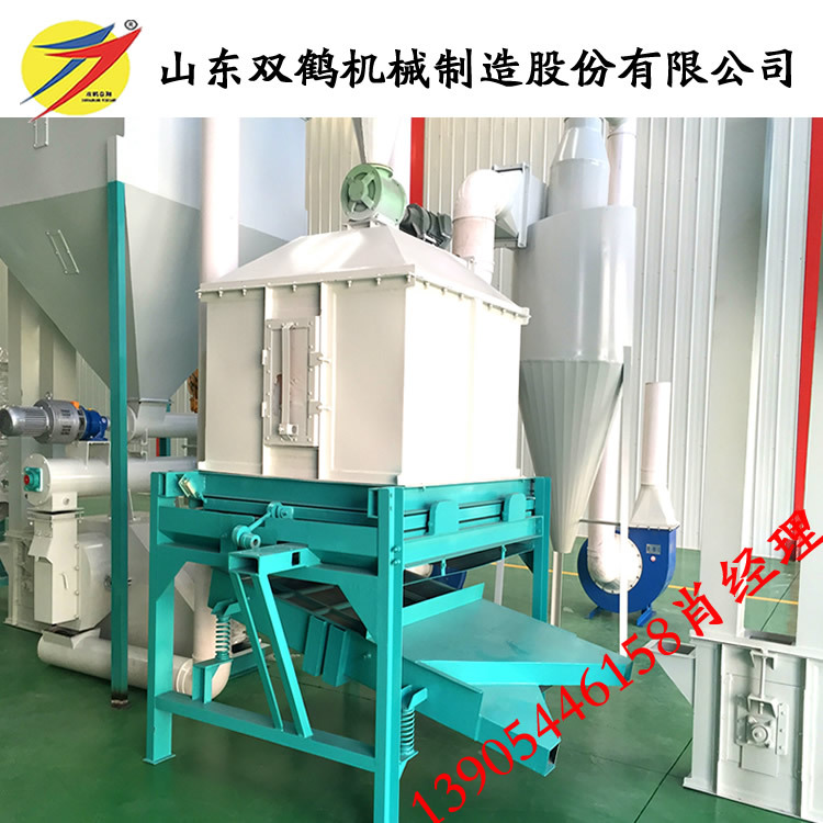 逆流滑阀式风冷却器 高温物料 饲料 猫砂玉米颗粒冷却干燥设备