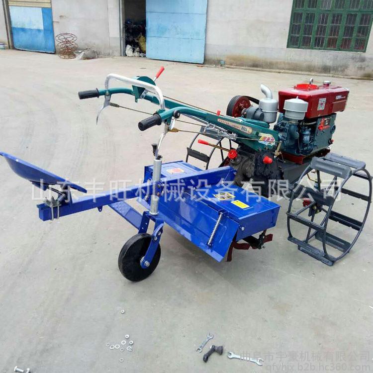 多功能农用手扶开沟机图片 农用小型轻便田园管理机