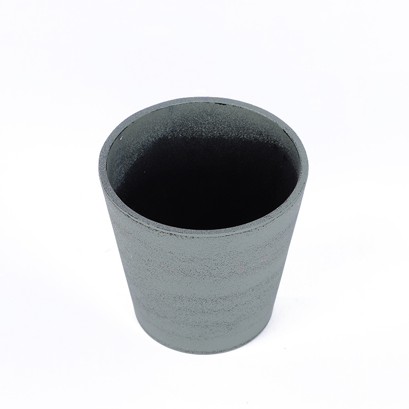 New melamine flowerpots with factory vintage and retro charm, creative round, simple Nordic style landscape art in stock detail image 7