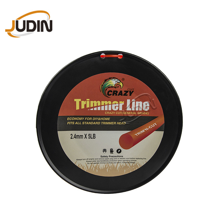 Carrete de nylon cuerda de corte de hierba 5LB carrete Nylon trimmer línea cortacésped cabeza cuerda