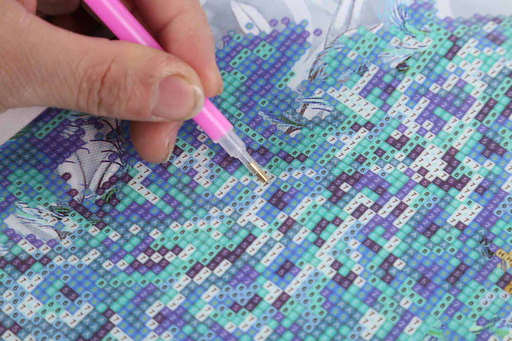 Artistic View of Diamond Painting