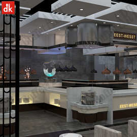 自助餐厅图片 自助餐服务 电动餐台 自助餐设备