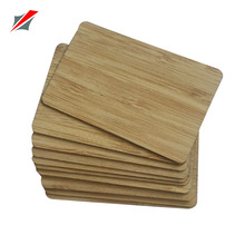 跨境木质芯片卡名片 木制芯片卡名片 精美竹木芯片卡名片批发