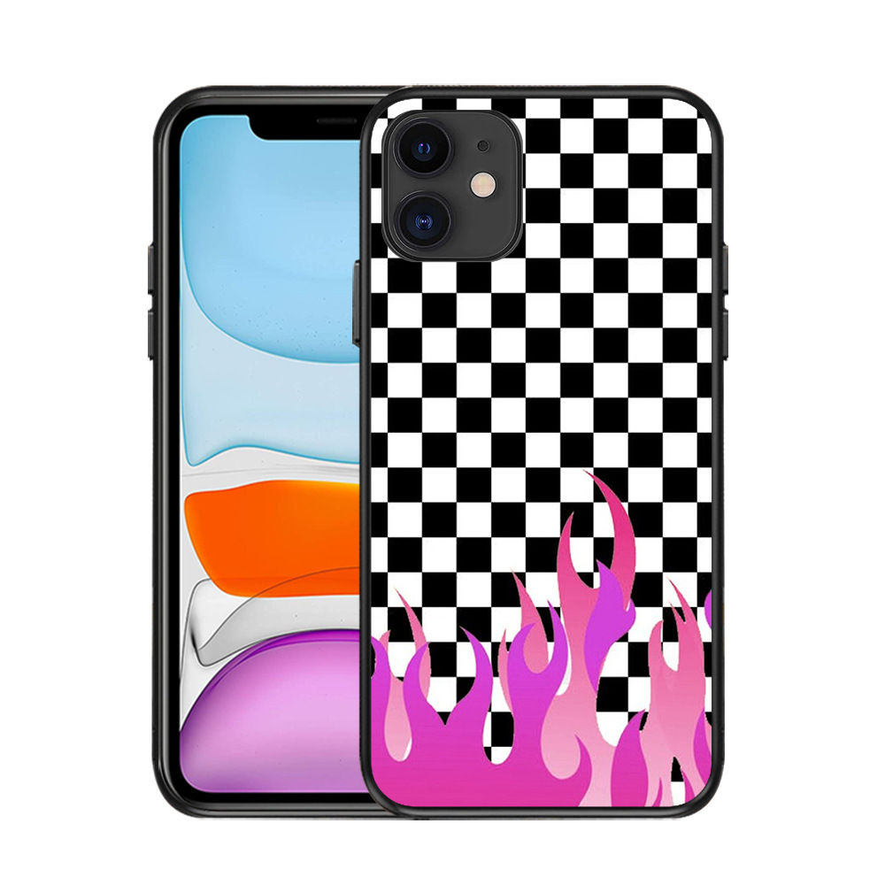 40g Weight iPhone Applicable Brands Phone Cases Classification tpu Material Flame Pattern Classic Style Style Tpu Flame Classic Style Phone Cases Phone Accessories 14
