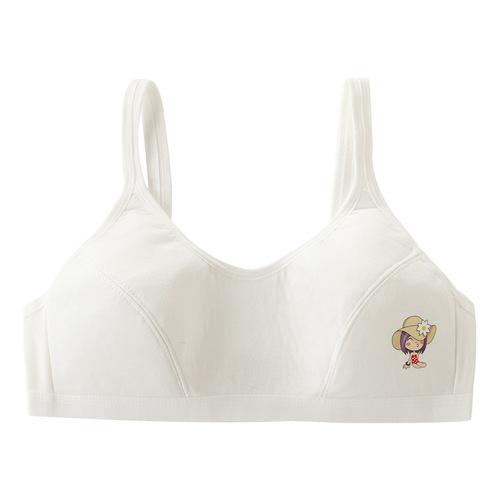 Girls' small vest bra, older children's students, junior high school students 9-16 years old, adolescent girls' thin cotton underwear